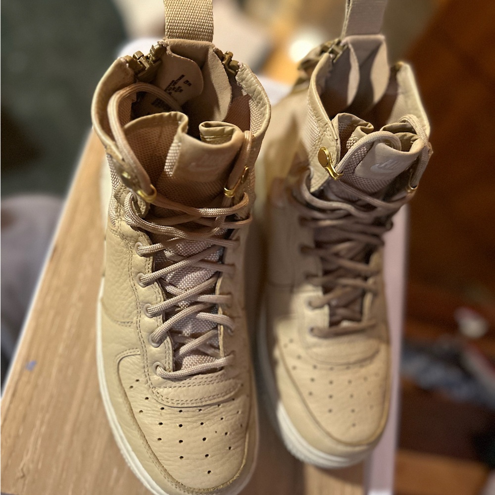 Nike Air force one SPecial forces-Kids Sneakers in Tan